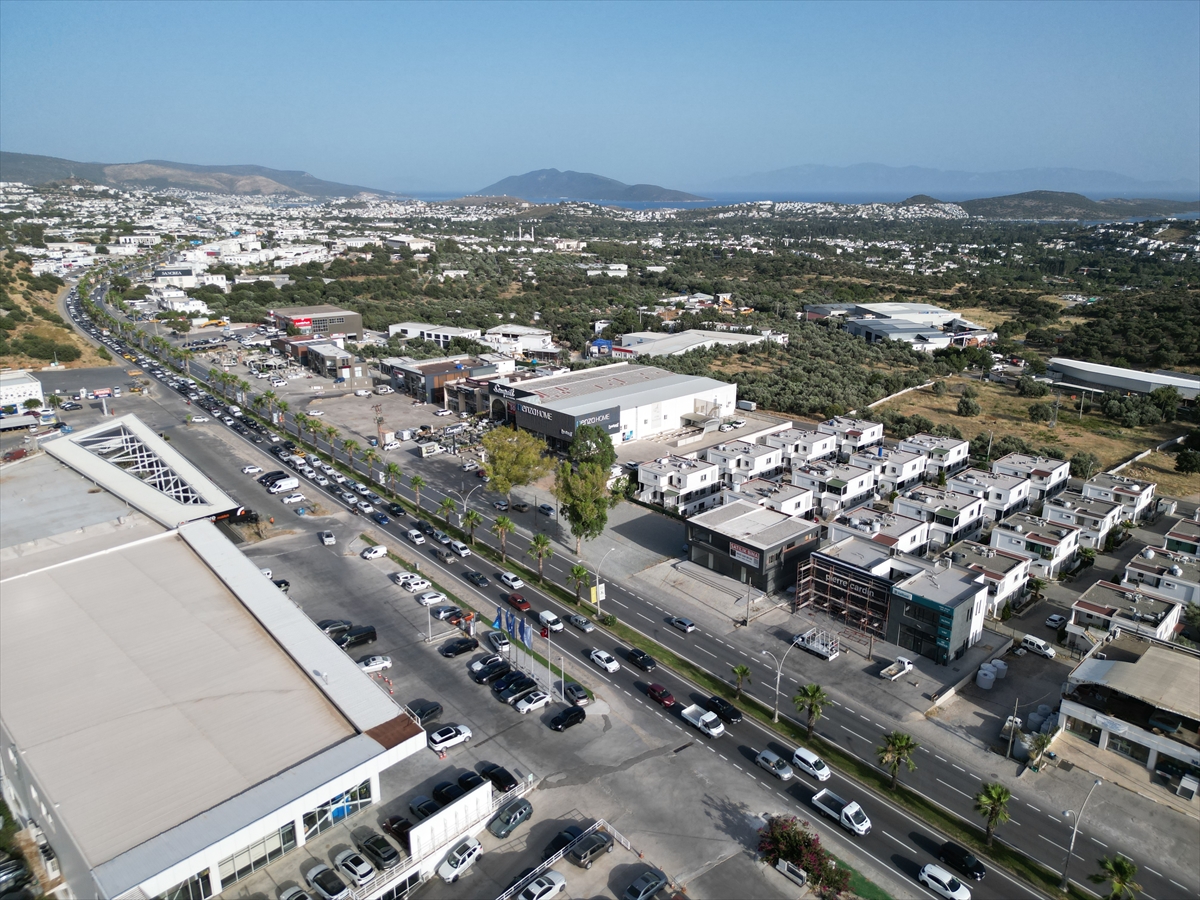 Bayram tatili öncesinde Bodrum'da yoğunluk yaşanıyor