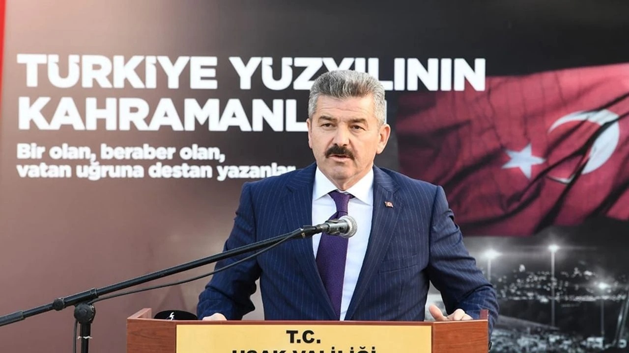 Uşak Valisi Ergün'ün Kurban Bayramı Mesajı