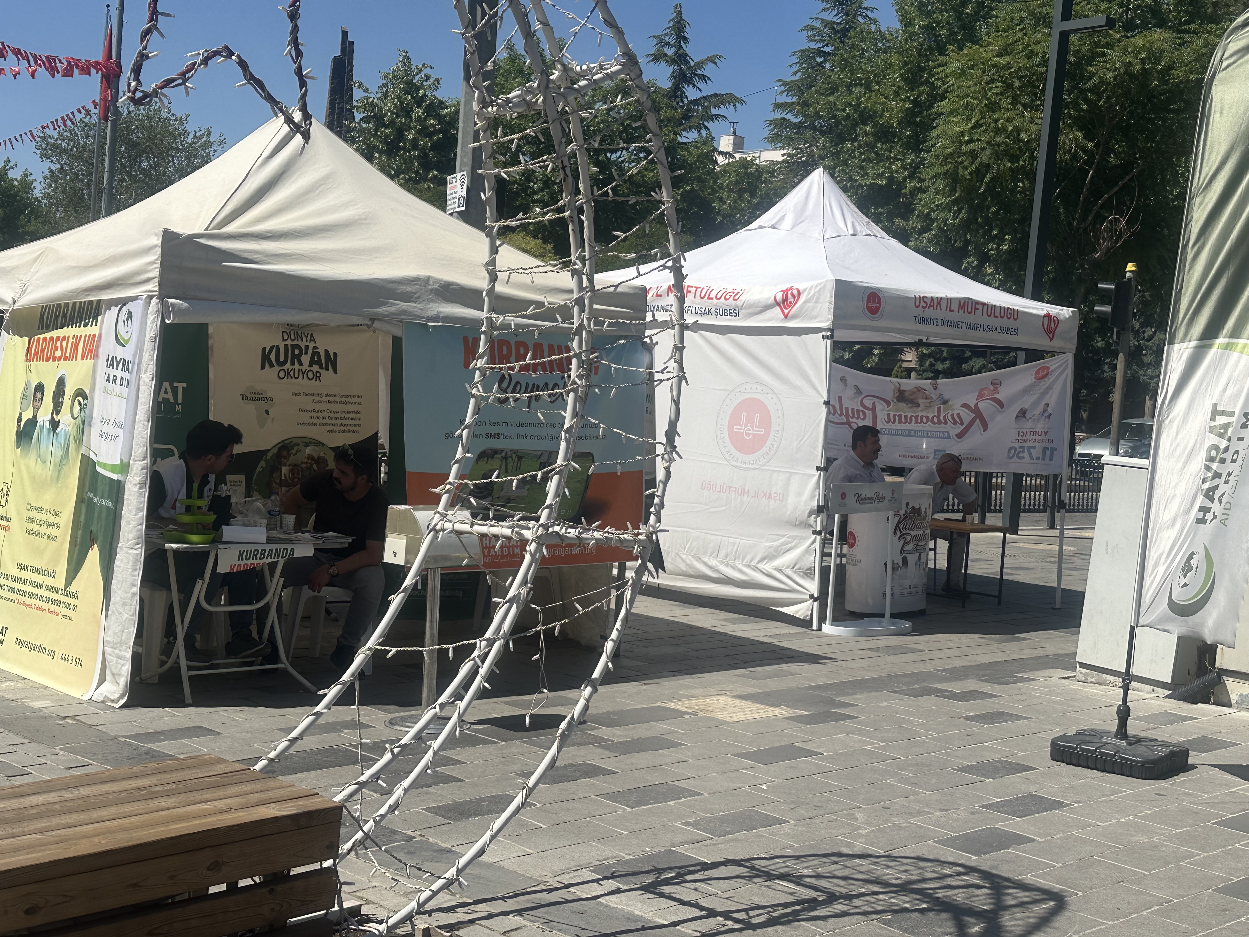 Uşak’ta Kurban Bağış Çadırları Boş Kaldı