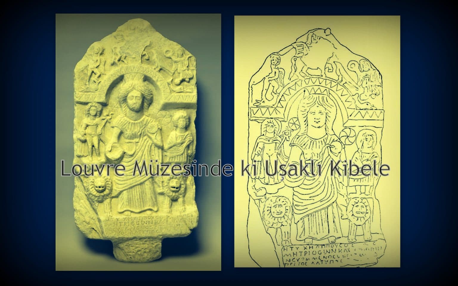 Lauvre Müzesinde Uşaklı Kibele