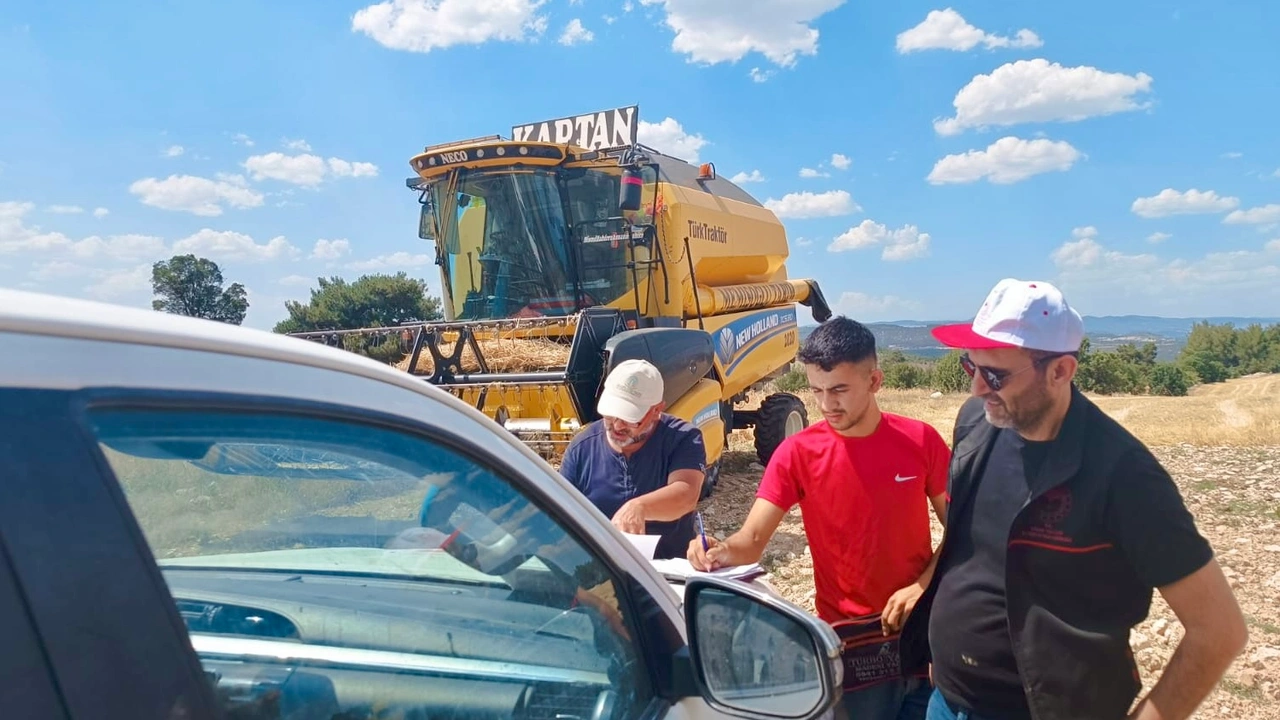 Uşak’ta Orman Yangınlarına Yol Açan Biçerler Kontrol Edildi