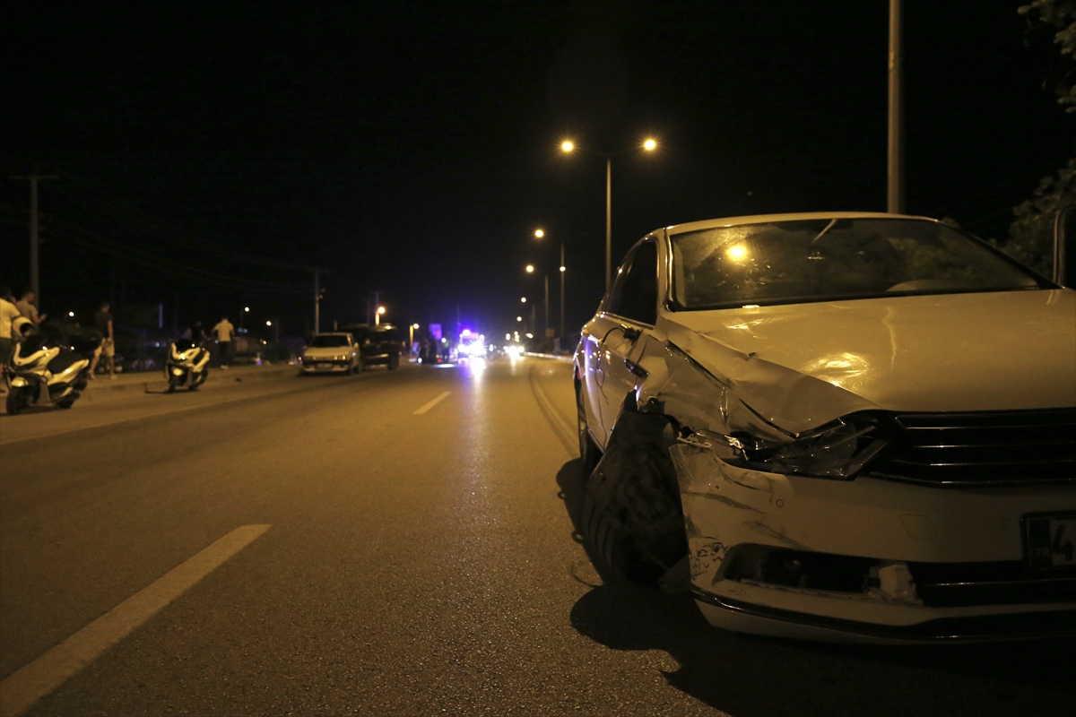 Fethiye'de Otomobille Çarpışan Motosikletteki Diler Gültekin öldü, 1 Yaralı
