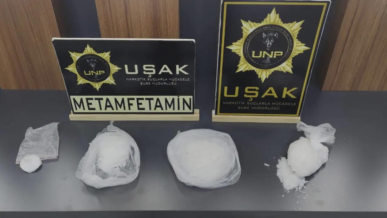 Uşak'ta Uyuşturucu Operasyonunda İki Kişi Tutuklandı