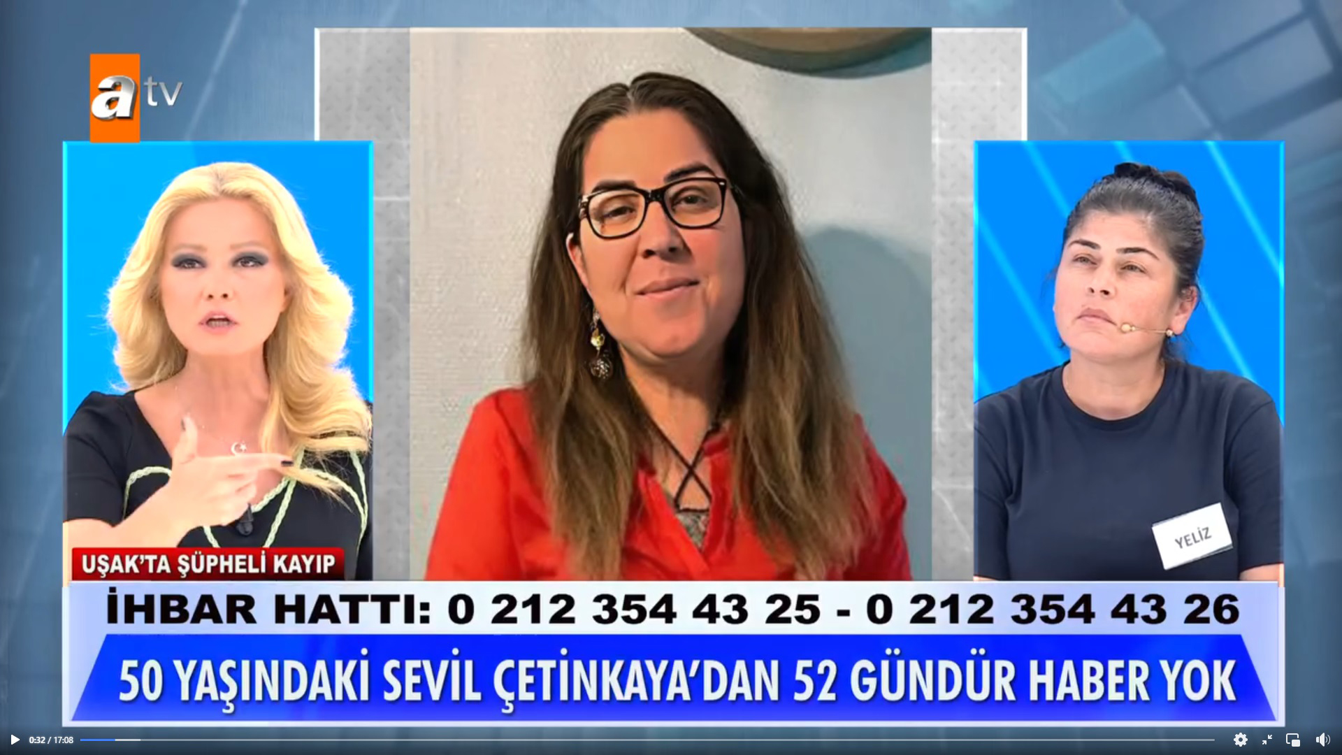 Uşak’ın Sivaslı İlçesinde İki Kayıp Kişi Müge Anlı’da Aranıyor
