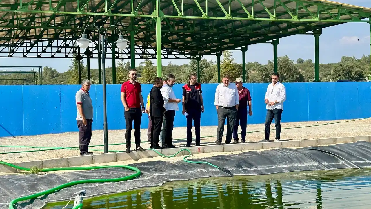 Uşak’ta Yaşanan Orman Yangınlarının İmdadına Balık Çiftlikleri Yetişti