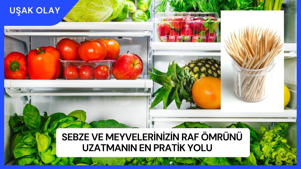 Sebze ve Meyvelerinizin Raf Ömrünü Uzatmanın En Pratik Yolu