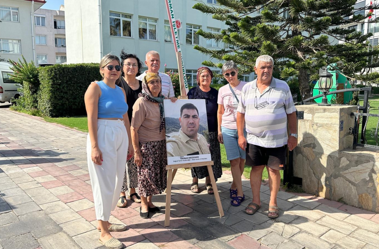 Marmaris yangınında hayatını kaybeden Hasdemir için lokma dağıtıldı