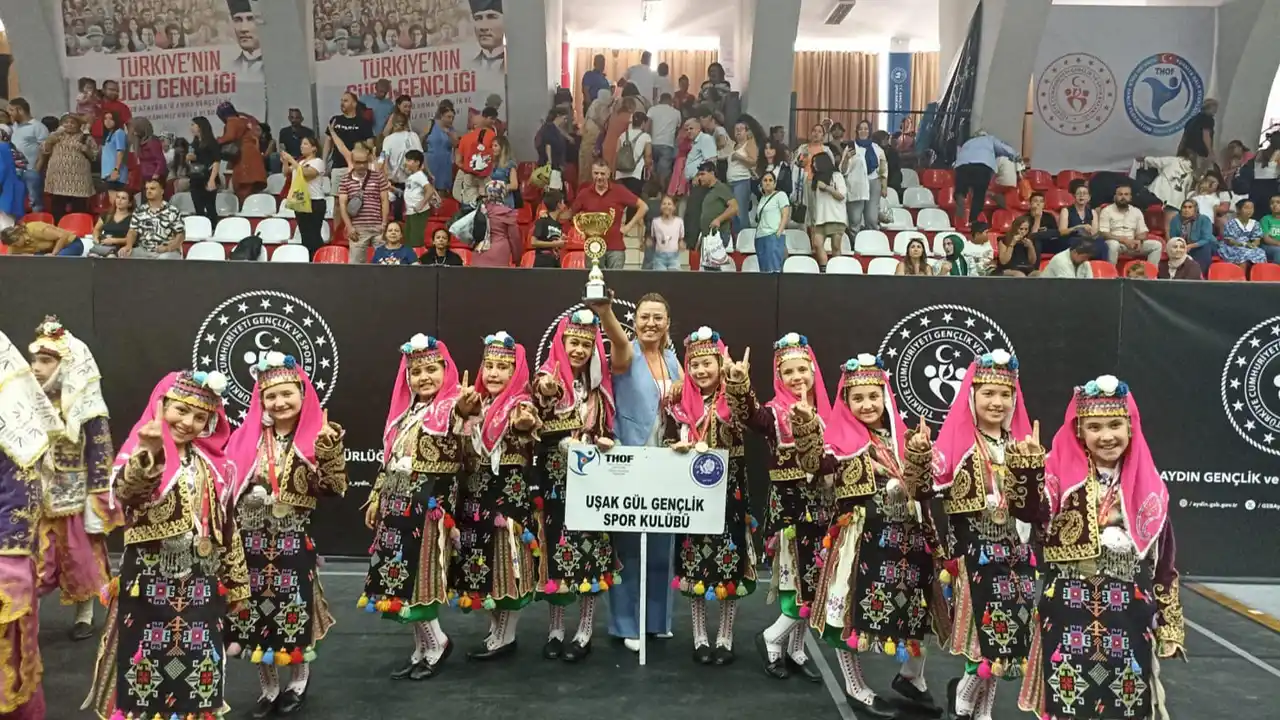 Aydın’da Uşak Gül Spor Kulübü Birinci Oldu