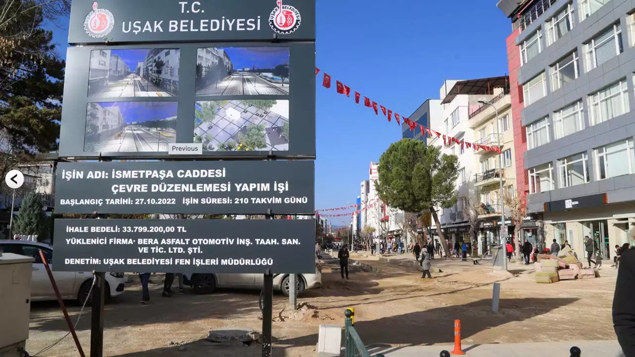 Borçlar Siliniyor: Uşak Belediye Başkanı Yalım’dan Cadde Esnafına Müjde..!
