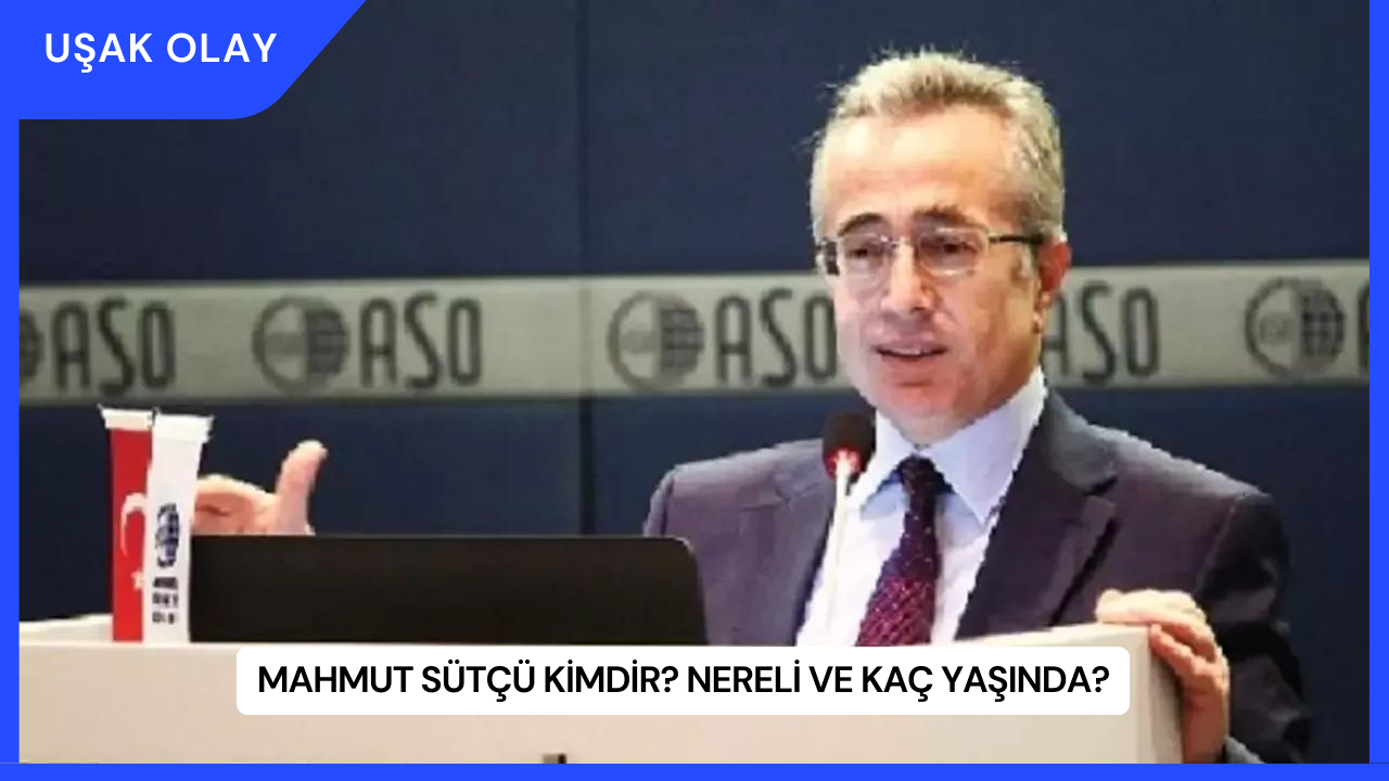 Mahmut Sütçü Kimdir? Nereli ve Kaç Yaşında?