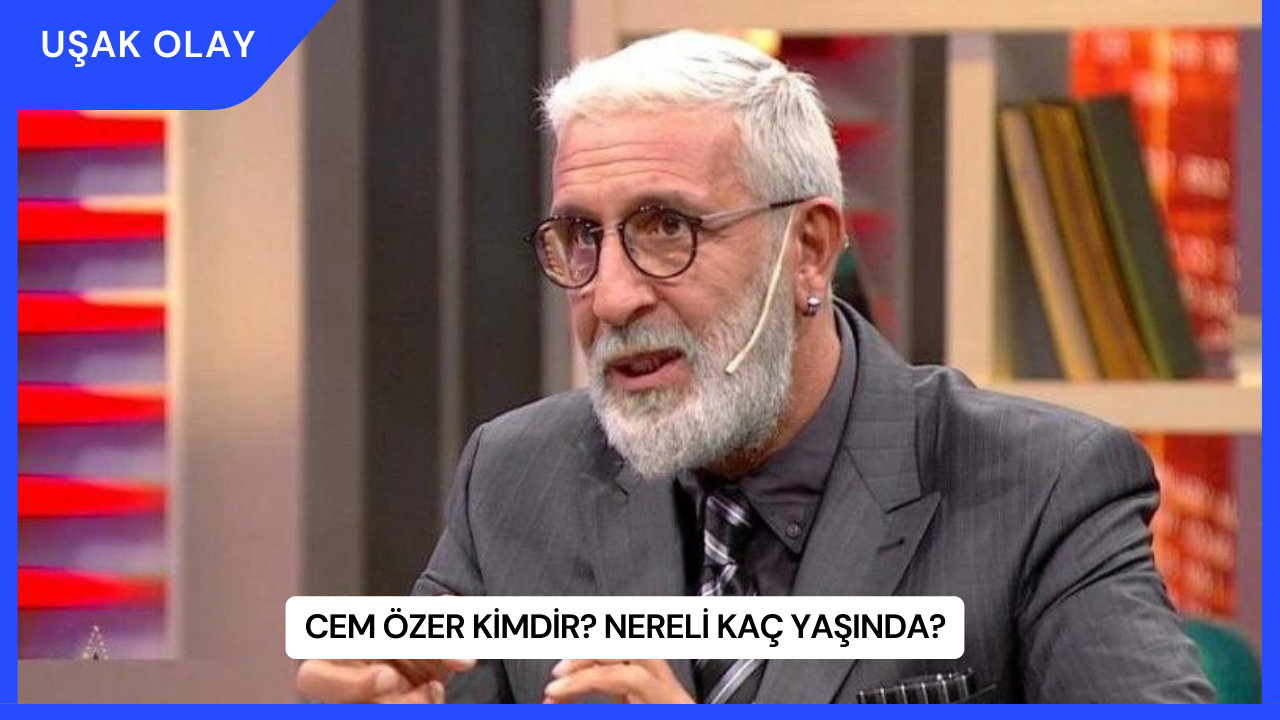 Cem Özer Kimdir? Nereli Kaç Yaşında?