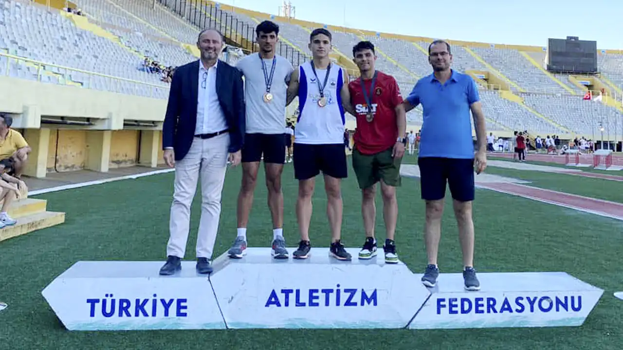 Uşaklı Orçun Duran Atletizm'de Türkiye Şampiyonu Oldu!