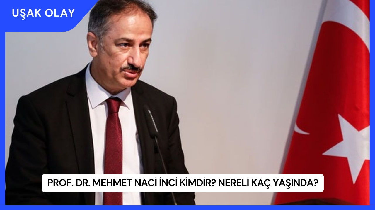 Prof. Dr. Mehmet Naci İnci Kimdir? Nereli Kaç Yaşında?