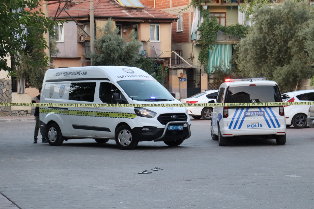 Denizli'de silahlı kavgada 1 kişi yaralandı