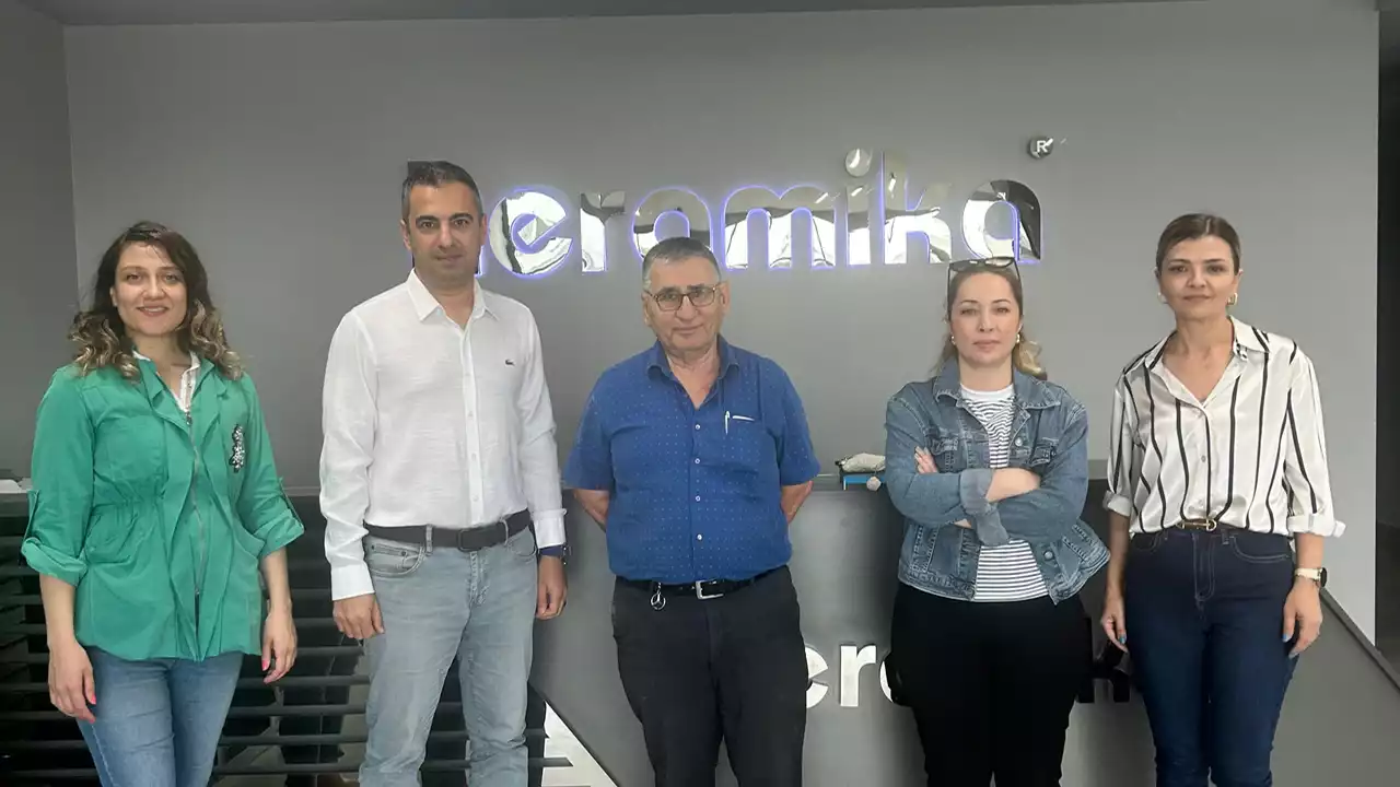 DTS Seramik Bölümü Keramika ile Yeni Proje Toplantısı Gerçekleştirdi