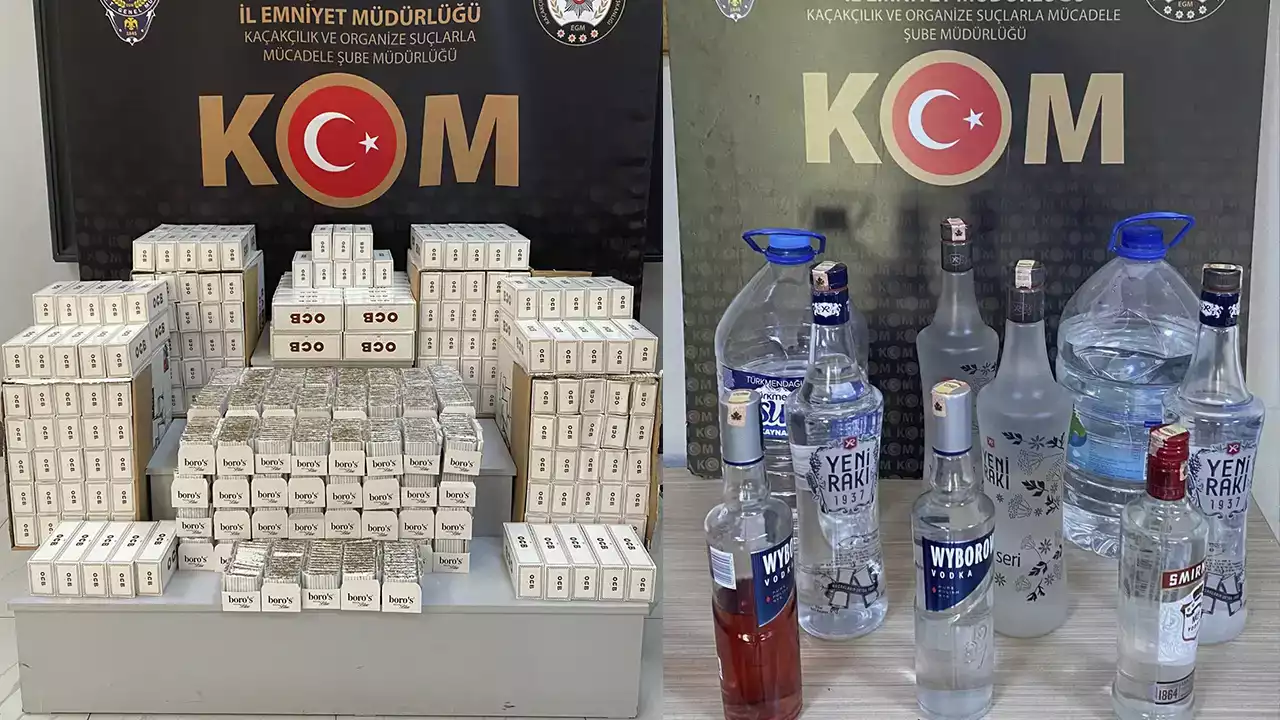 Kaçakçılıkla Mücadele Kapsamında Uşak’ta Büyük Operasyon