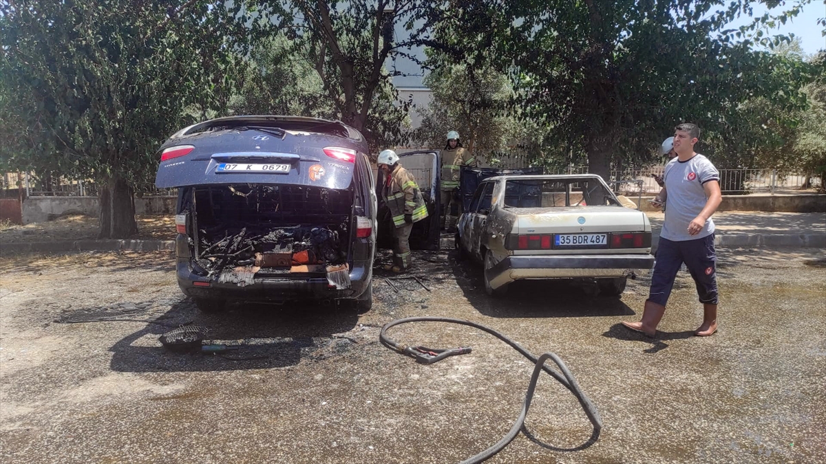 İzmir'de otomobilde çıkan yangında minik çocuğun acı sonu