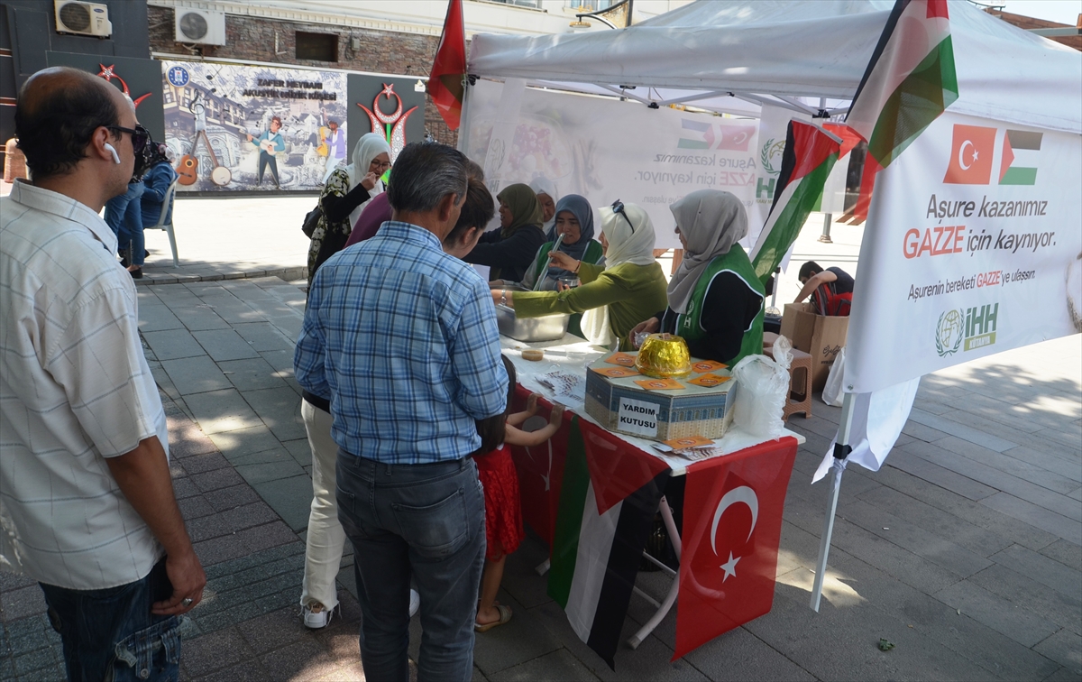 Kütahya’da “Aşurenin Bereketi Gazze’ye Ulaşsın” etkinliği düzenlendi