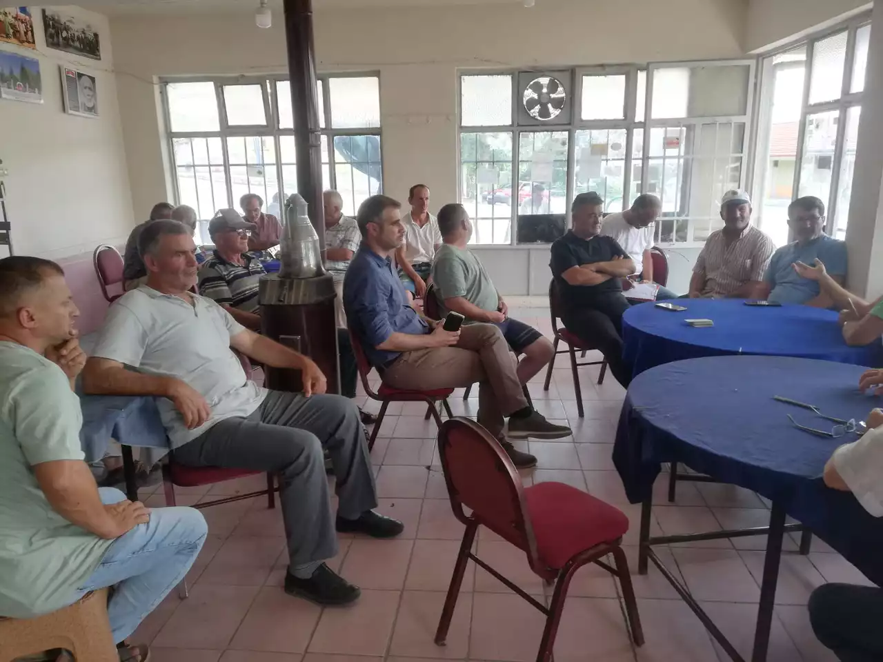 Uşak’ta Anız Yangınına Karşı Çiftçiler Uyarıldı