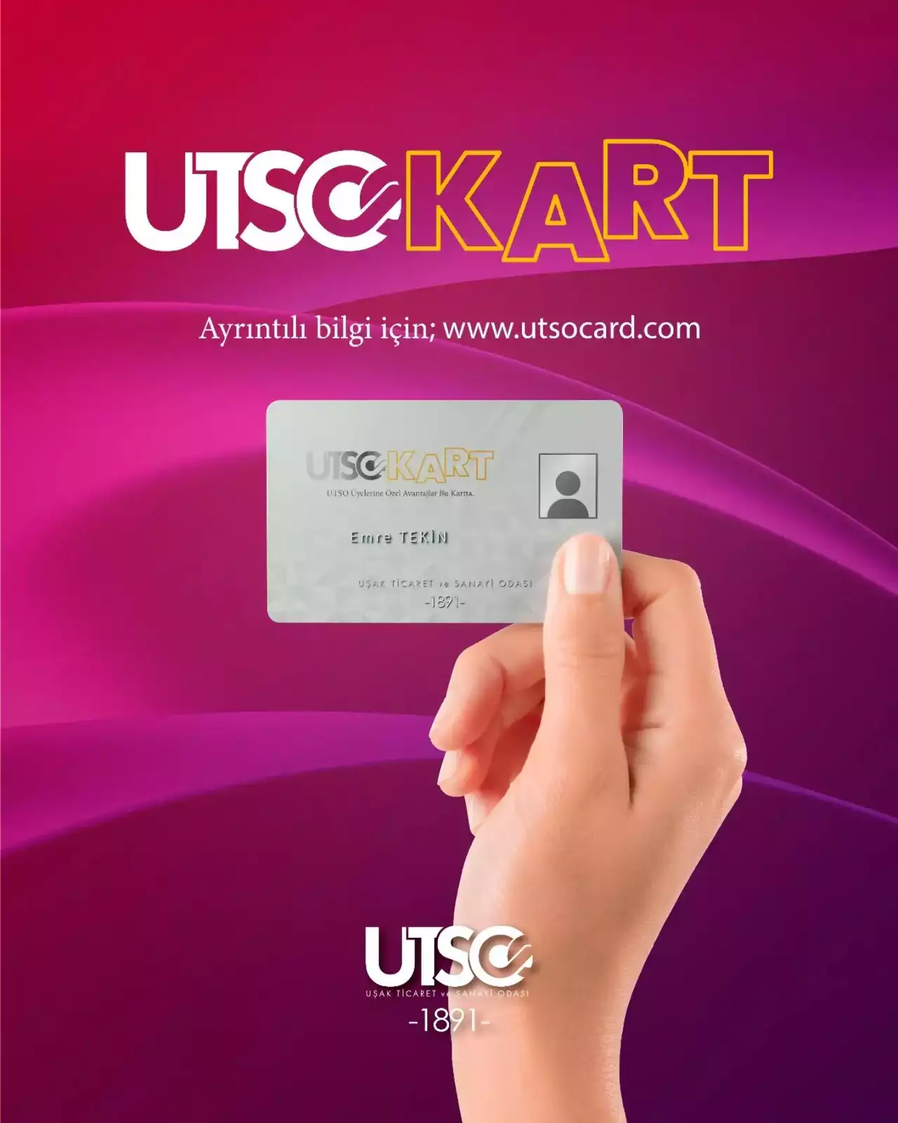 Uşak Ticaret ve Sanayi Odasından Alışveriş İndirim Kartını Tanıttı