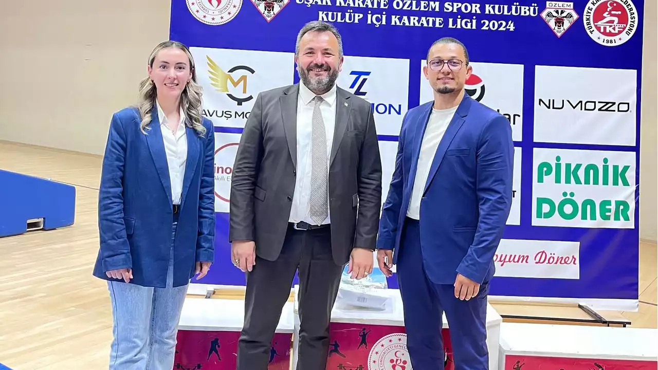 Türkiye Karate Federasyonu Başkanı Uğuz Uşak’ı Ziyaret Etti
