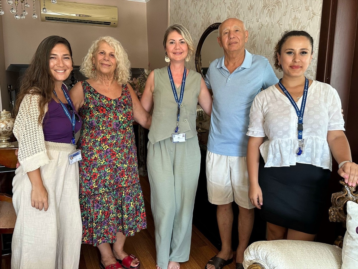 Bodrum'da belediye ekipleri ilçede yaşayan 72 Kıbrıs gazisini ziyaret etti