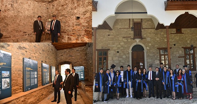 VALİ DR. TURAN ERGÜN, MUĞLA VALİSİ ORHAN TAVLI İLE BİRLİKTE YAŞAYAN TARİH KENTİ STRATONİKEİA’ DA İNCELEMELERDE BULUNDU
