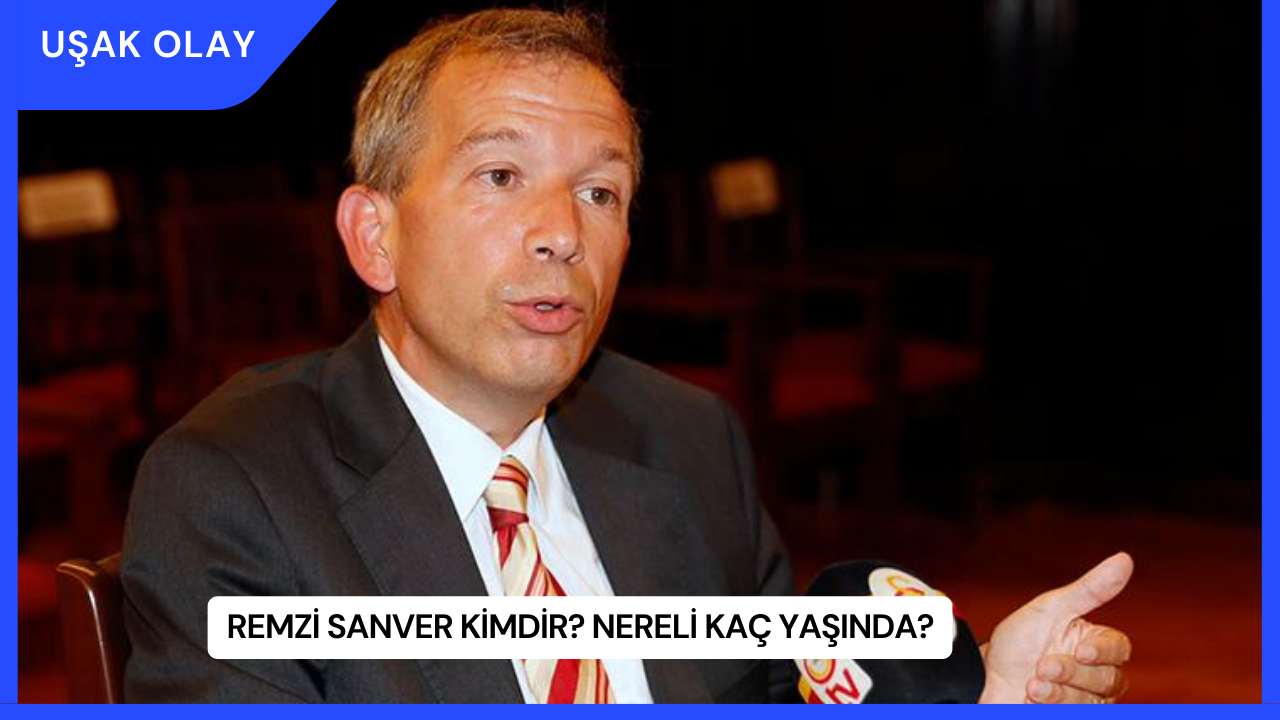 Remzi Sanver Kimdir? Nereli Kaç Yaşında?