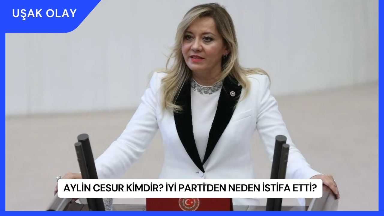 Aylin Cesur kimdir? İYİ Parti'den Neden İstifa Etti?