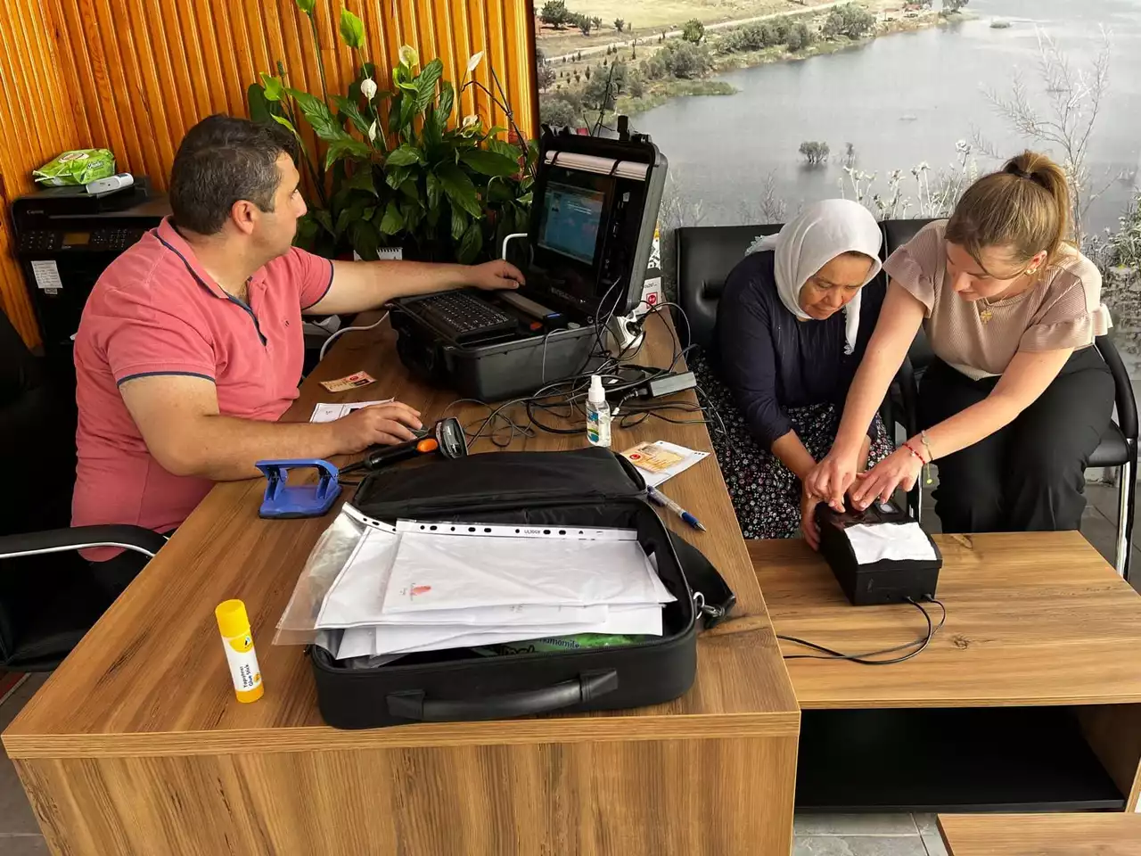 Uşak’ın Banaz İlçesinde Adreste Nüfus Hizmeti