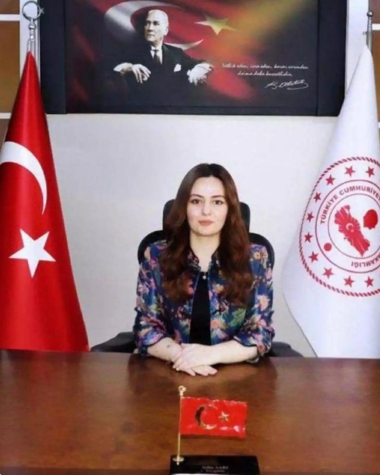 Tayin İsteyen Eşme Kaymakamı Selin Sarı Veda Etti..!