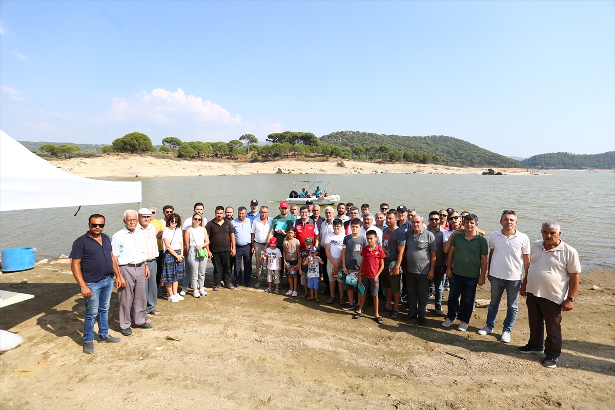 Muğla'da 370 bin sazan yavrusu sulara bırakıldı