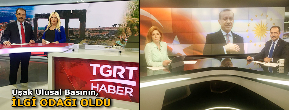 Uşak Ulusal Basının İlgi Odağı Oldu