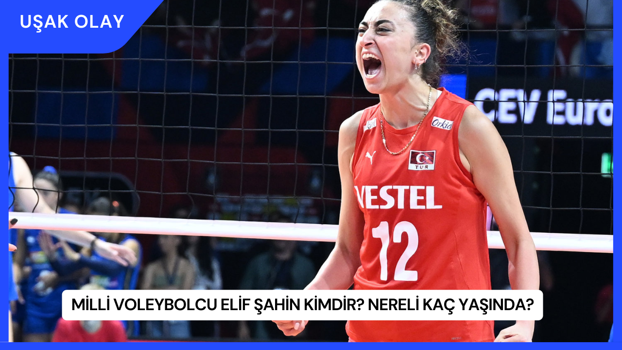 Milli Voleybolcu Elif Şahin Kimdir? Nereli Kaç Yaşında?