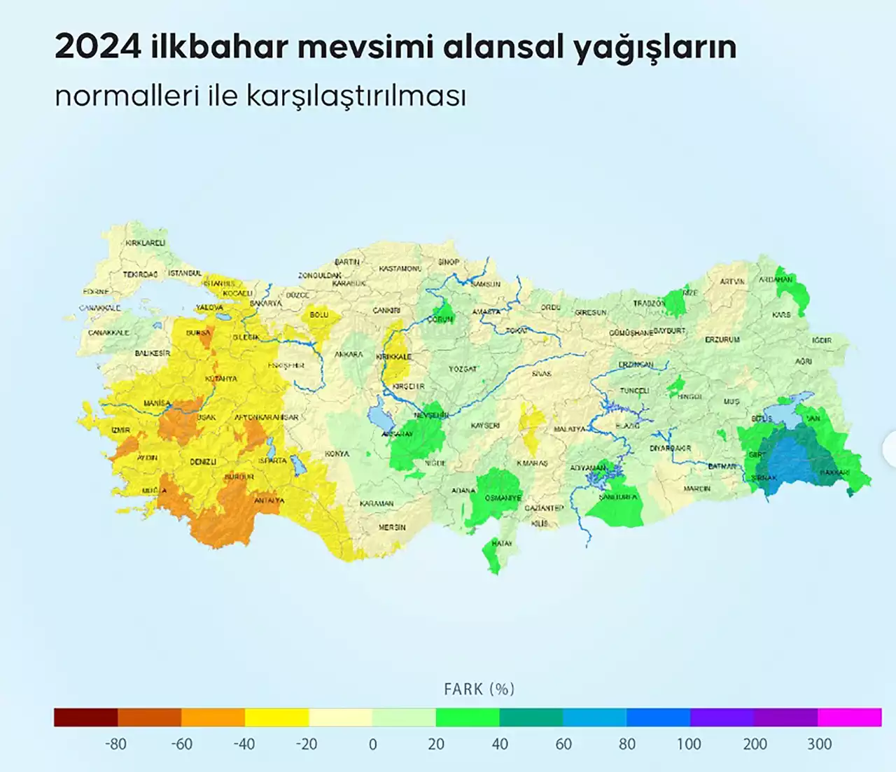 Uşak alarm veriyor! Yıllık yağış miktarı azaldı