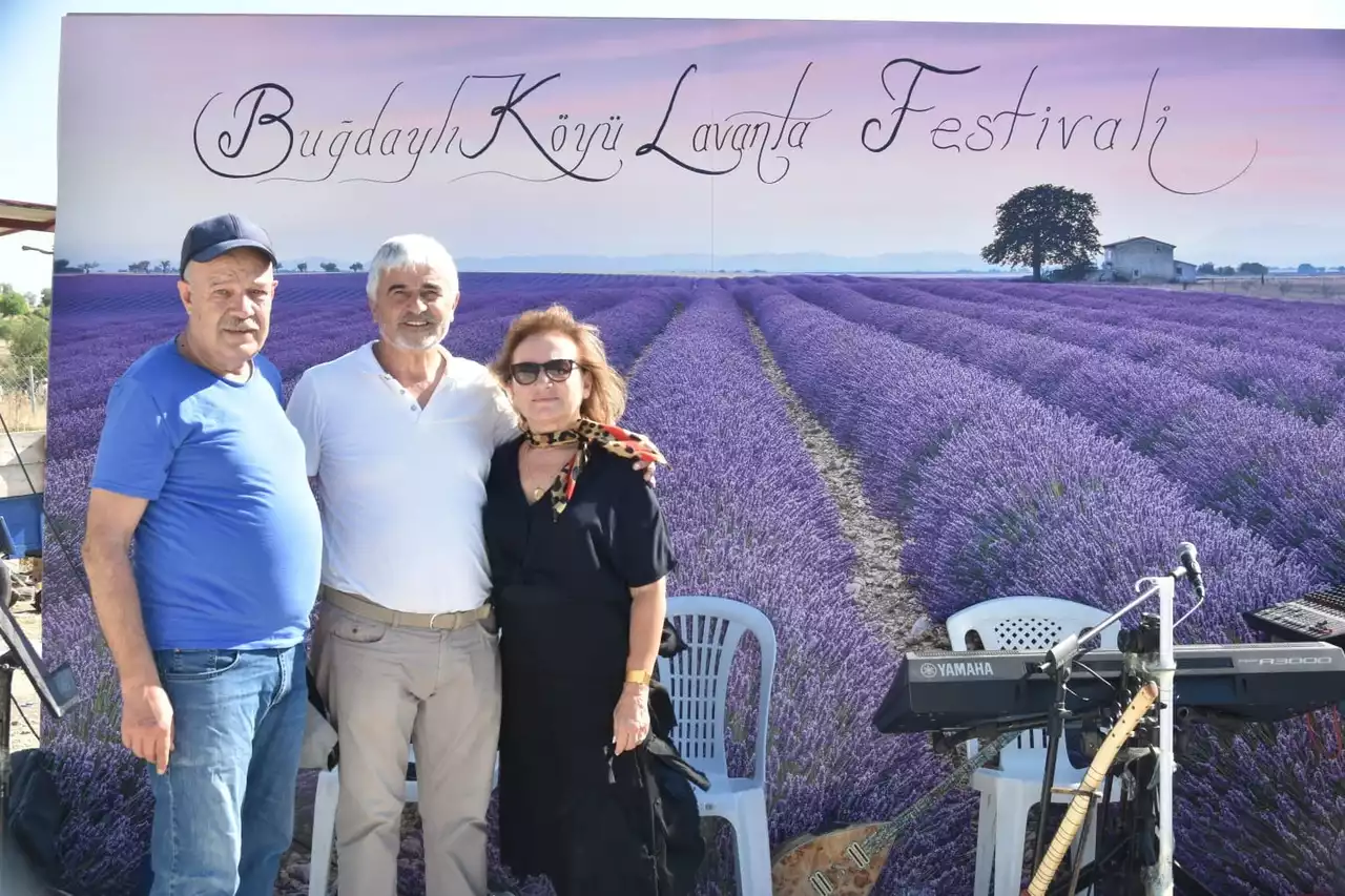 Uşak Buğdaylı Köyü'nde Lavanta Festivali Düzenlendi