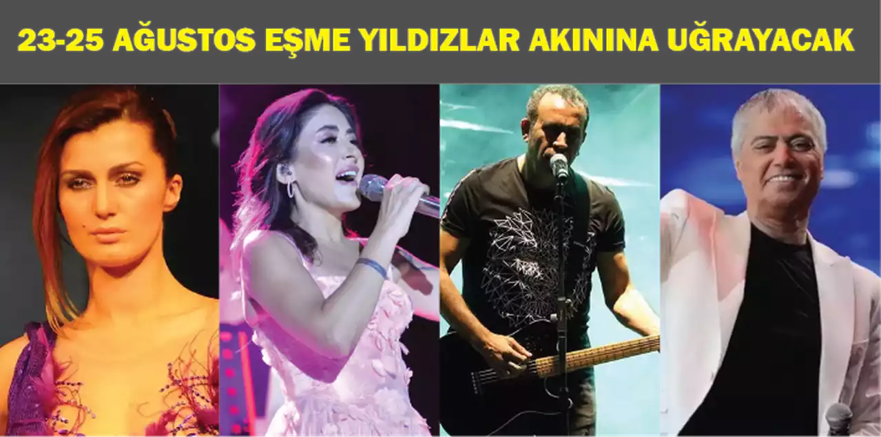 Eşme Kilim Festivali'nde Melek Mosso, Haluk Levent, Cengiz Kurtoğlu sahne alacak