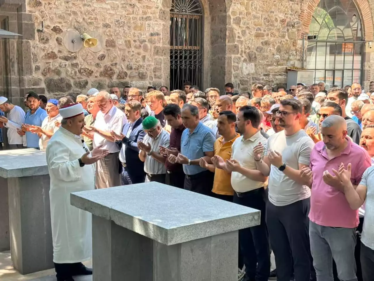 Uşak’ta Filistin Şehitleri İçin Gıyabi Cenaze Namazı Kılındı