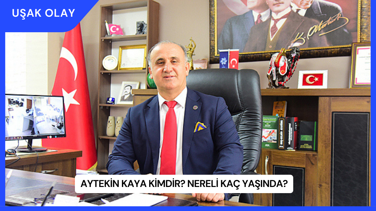 Aytekin Kaya Kimdir? Nereli Kaç Yaşında?