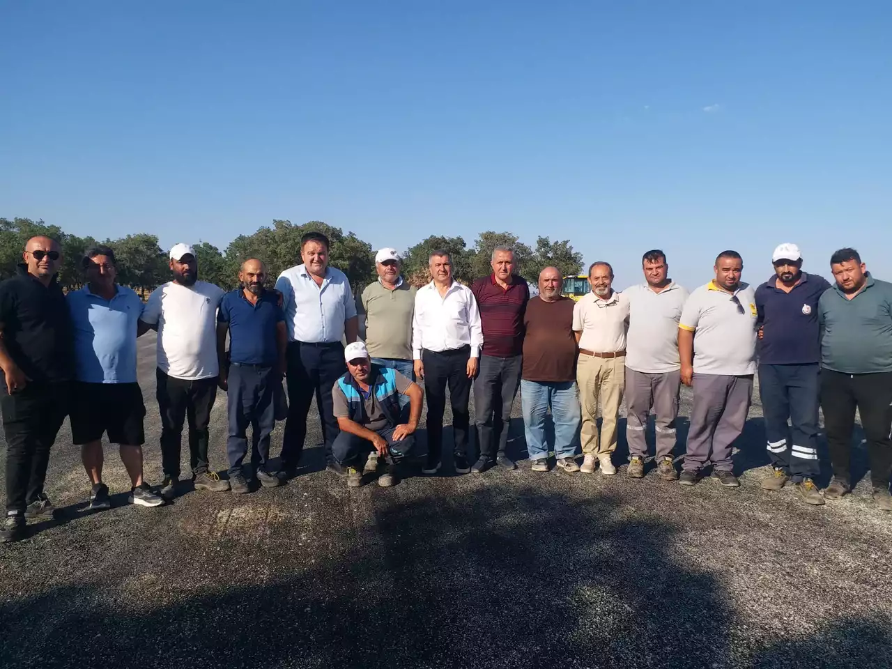 Uşak’ta Orman Yangınlarına Karşı Helikopter Pisti Yapıldı