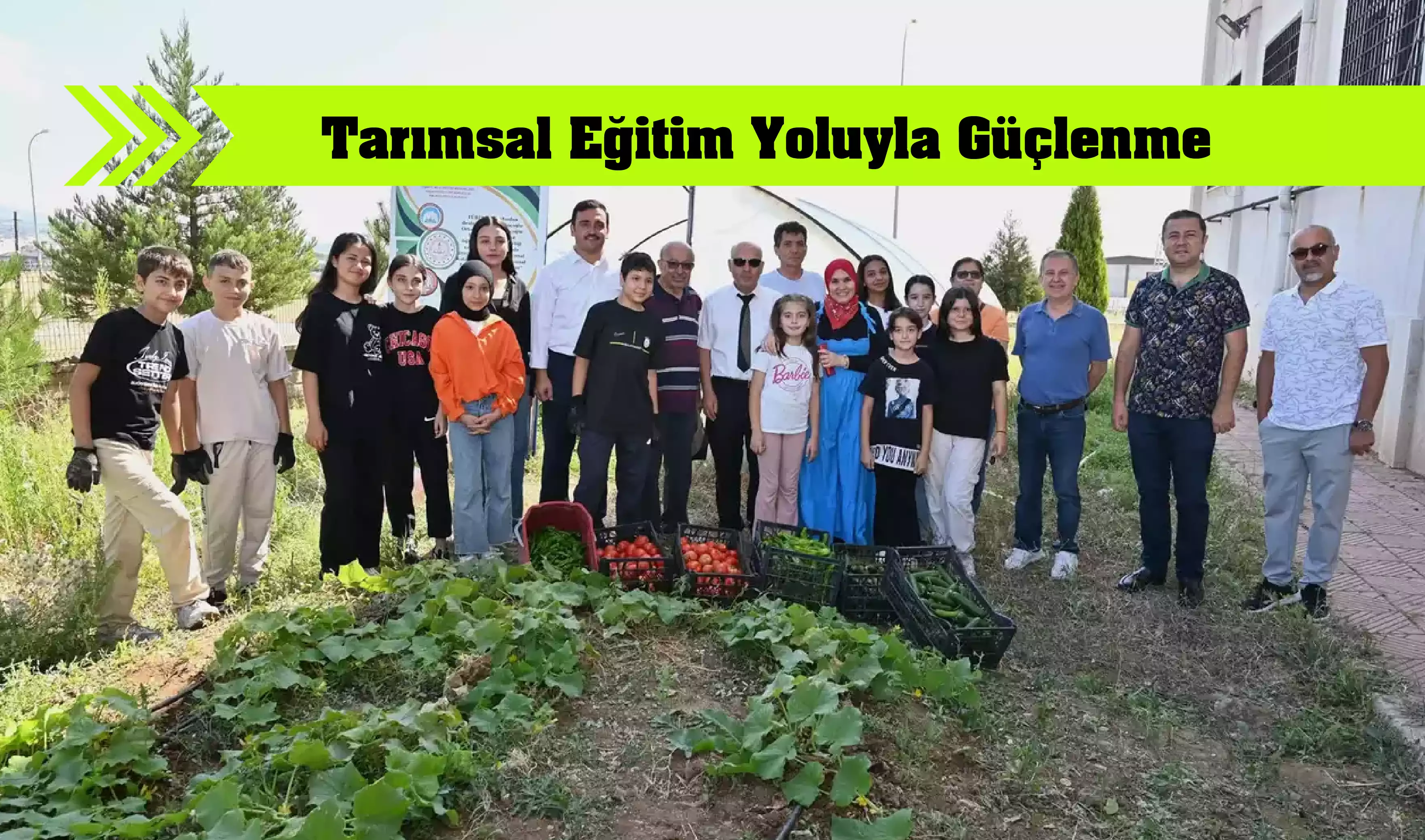 Uşak’ta Tarımsal Eğitime Örnek Proje