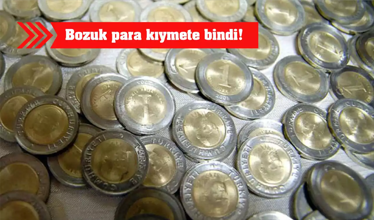 Uşak’ta 100 TL Demir Bozuk Getirene 105 TL Veriliyor