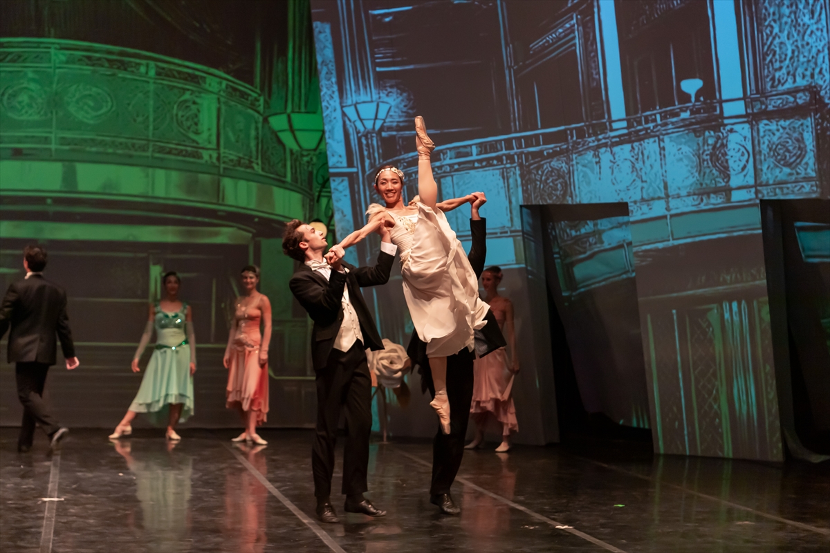 21. Uluslararası Bodrum Bale Festivali'nde "Muhteşem Gatsby" balesi sahnelendi