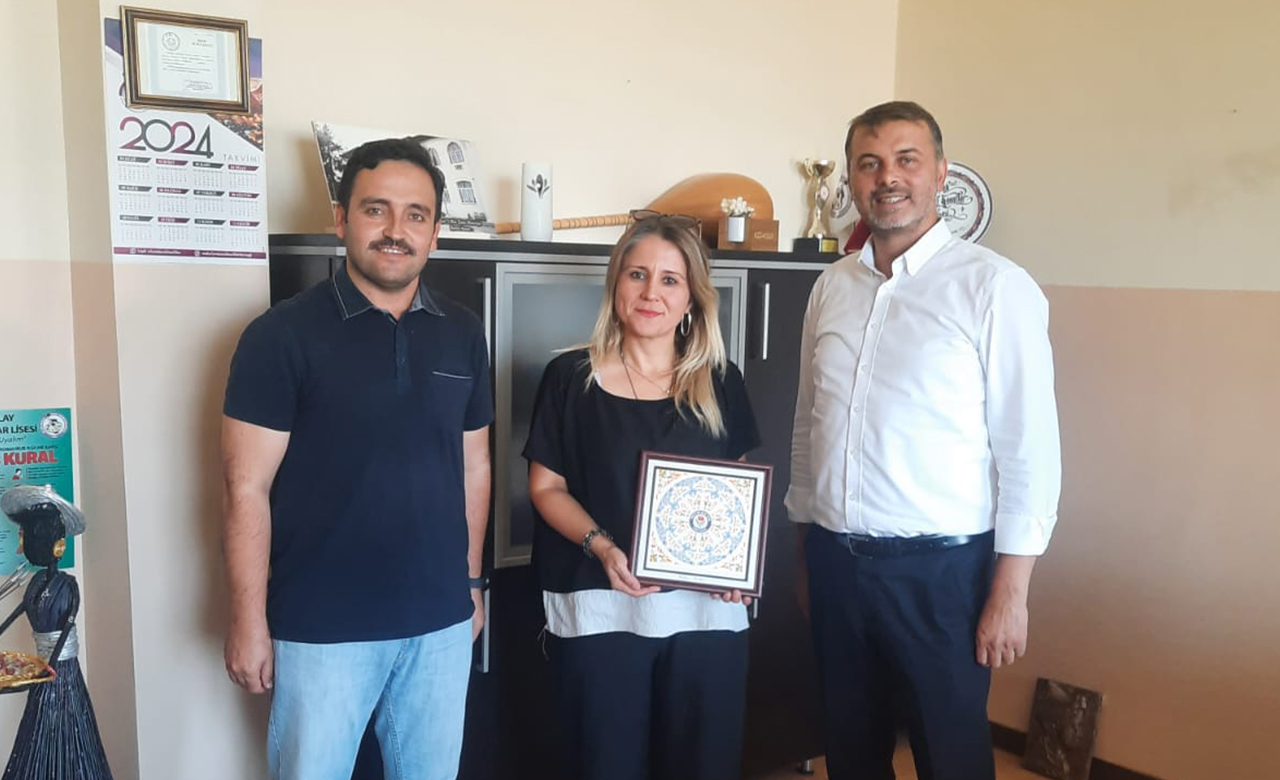 Eğitim Birsen Şube Başkanı, Okul Müdürlerine Destek Verdi