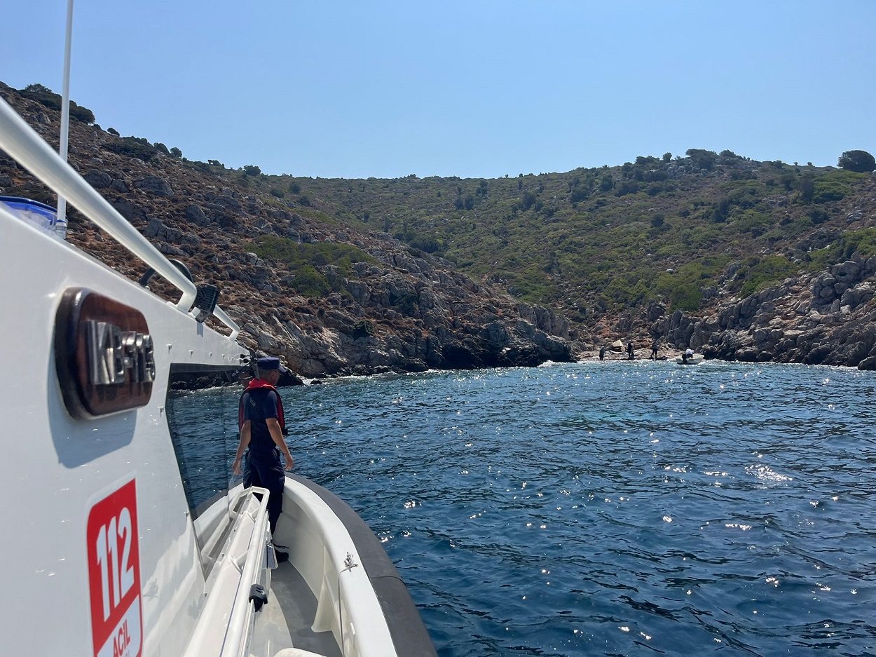 Marmaris'te 20 düzensiz göçmen yakalandı