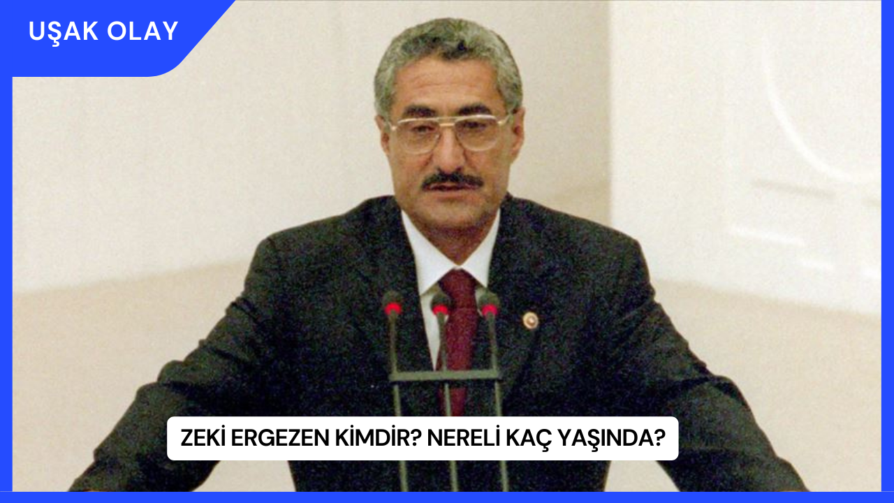Zeki Ergezen Kimdir? Nereli Kaç Yaşında?