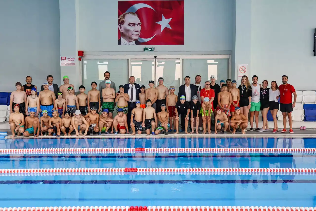 Başkan Özkan Yalım’dan Yaz Spor Okullarına Ziyaret
