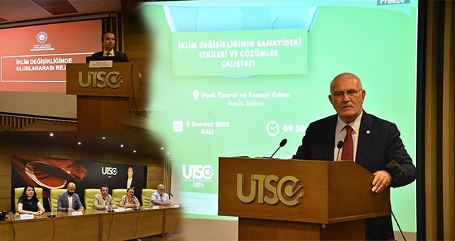UŞAK ÜNİVERSİTESİ VE UŞAK SANAYİSİ YEŞİL OSB İÇİN ÇALIŞTAYDA BULUŞTU