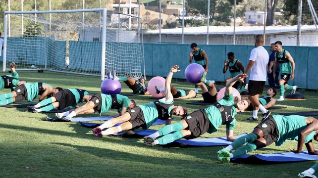 Bodrum FK, Göztepe maçı hazırlıklarını sürdürdü