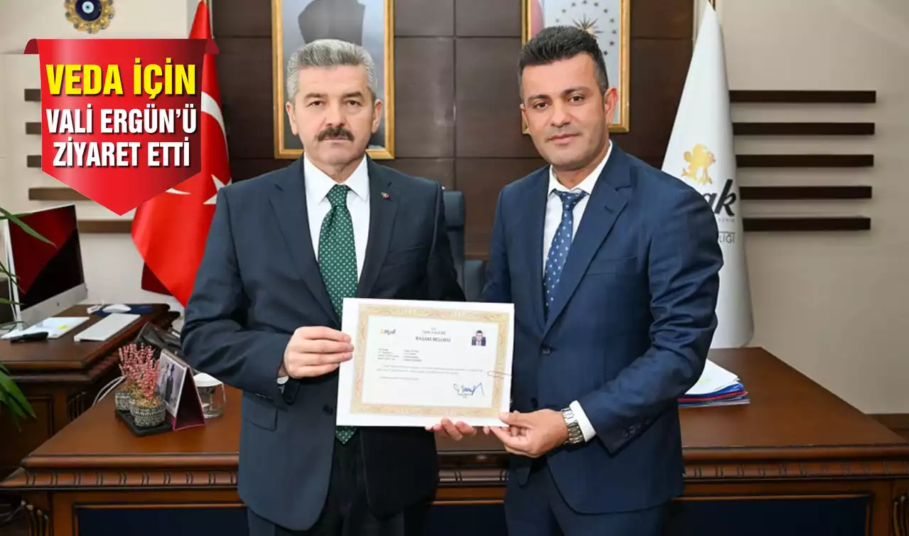 Uşak Sağlık Müdürü Veda Etti